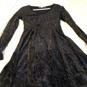 Black dress from Anthropologie in a size medium